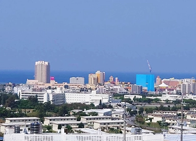 北谷町周辺の風景